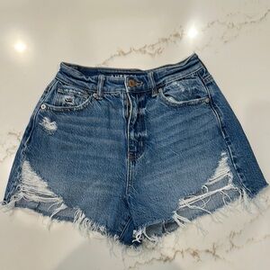 American Eagle Denim Distressed Women Shorts